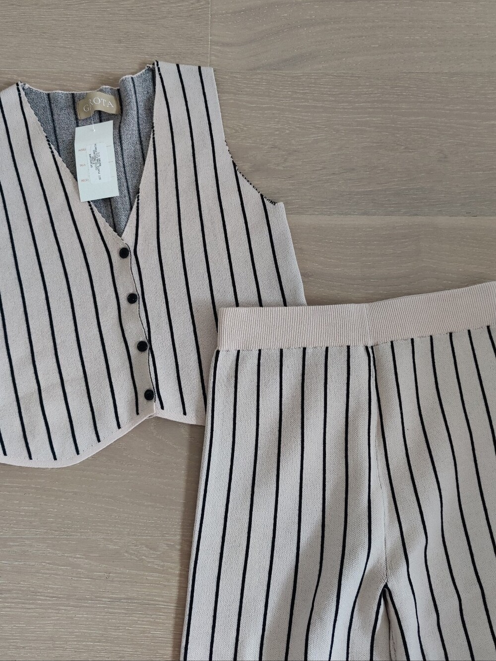 Knit Top and Pants Set